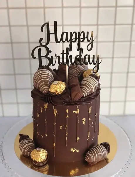 عکس فیک شیک شکلاتی