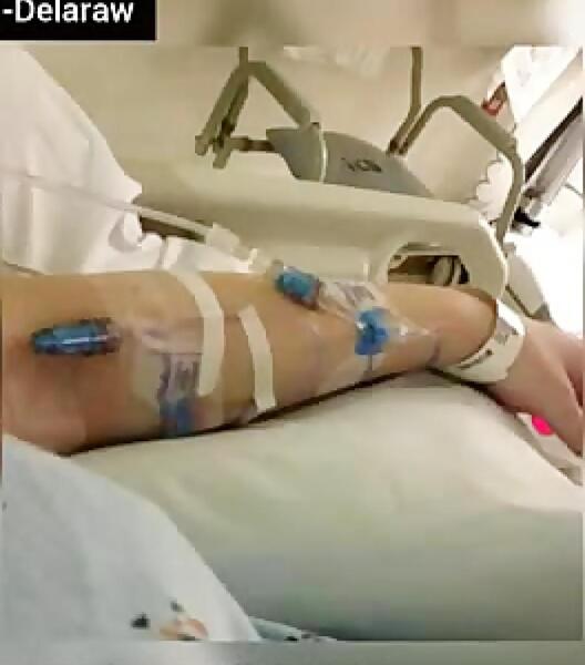 عکس فیک سرم بیمارستانی
