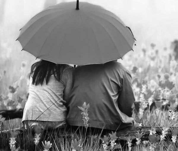 عکس فیک عاشقانه سیاه سفید