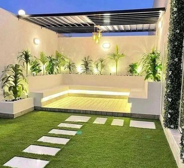 عکس حیاط خیلی شیک