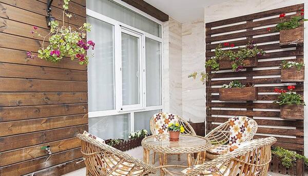 عکس حیاط خلوت های شیک