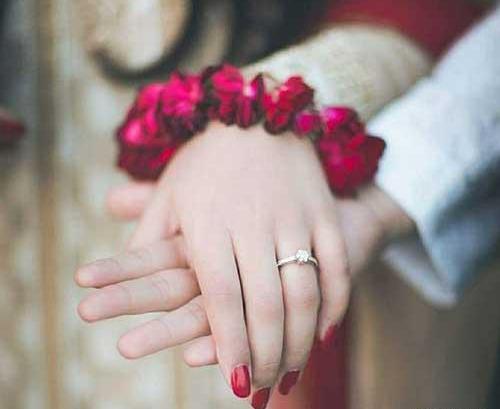 عکس دست حلقه فیک
