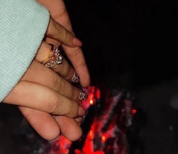 عکس فیک دست و حلقه