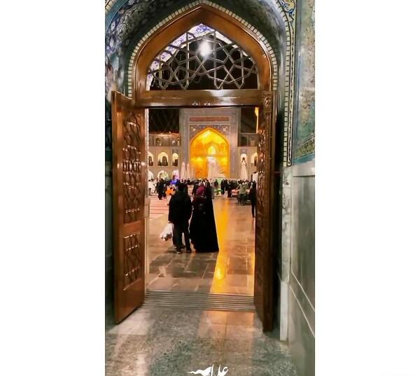 عکس فیک از حرم امام رضا