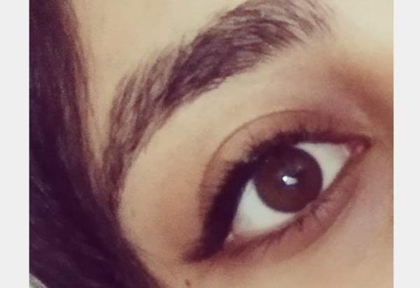 عکس فیک چشم ابرو مشکی