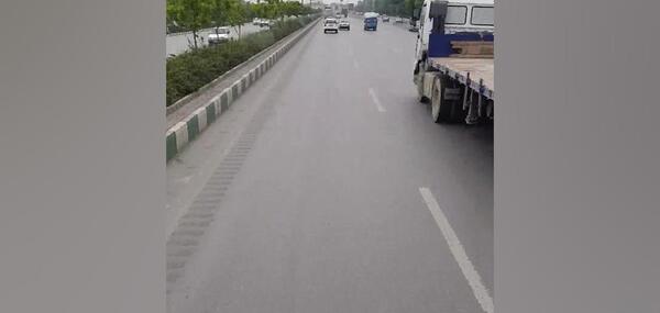 عکس فیک جاده مشهد