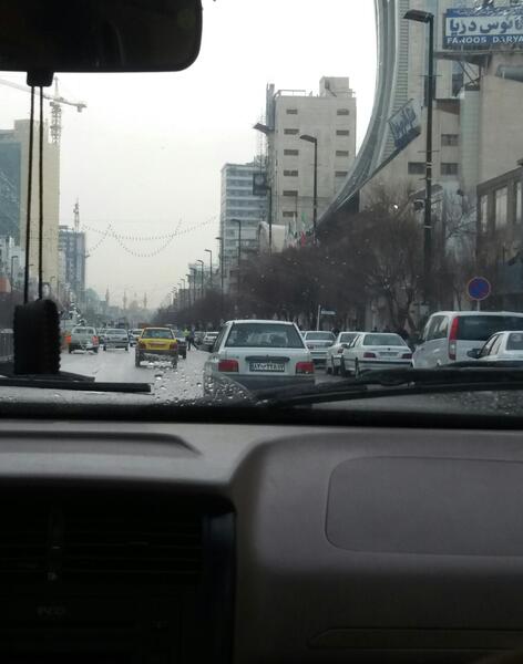 عکس فیک جاده مشهد