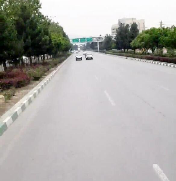 عکس فیک جاده مشهد