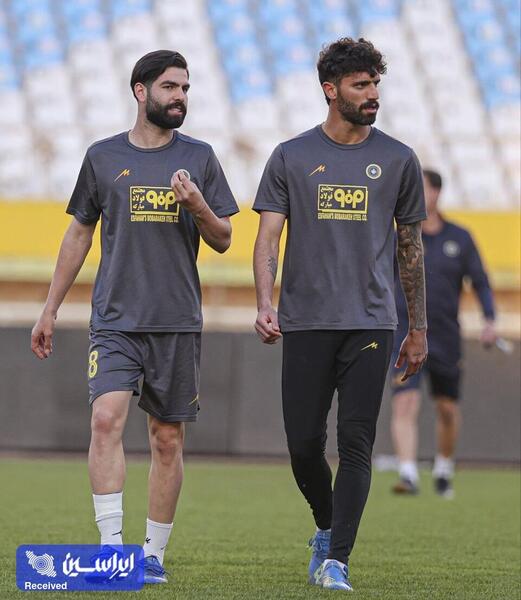عکس بازیکنان سپاهان ۱۴۰۲