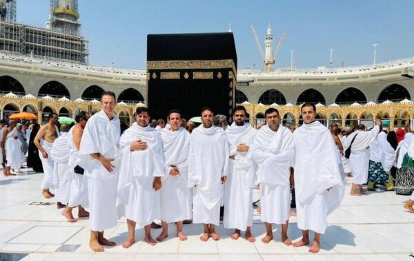 عکس بازیکنان سپاهان در مکه