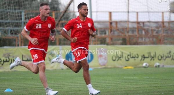عکس بازیکنان خارجی تراکتور