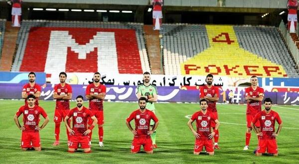عکس بازیکنان پرسپولیس برای تصویر زمینه