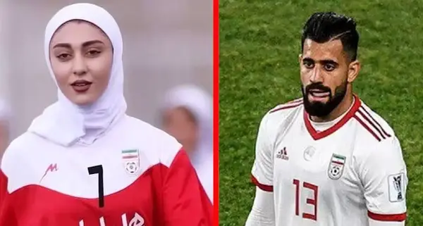 عکس کنعانی زادگان و همسرش