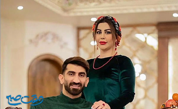 عکس کنعانی زادگان و همسرش