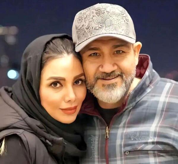 عکس کنعانی زادگان و همسرش