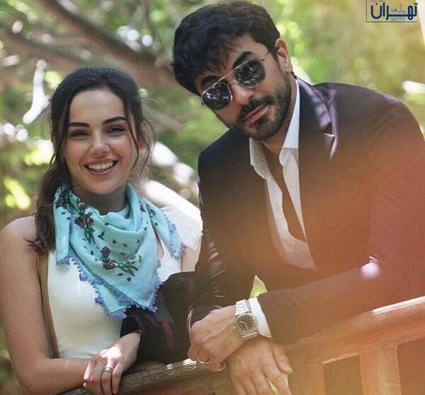 عکس گوکان الکان با همسرش