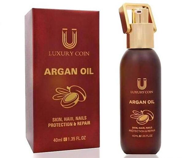 عکس روغن آرگان لاکچری کوین