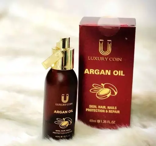 عکس روغن آرگان لاکچری کوین
