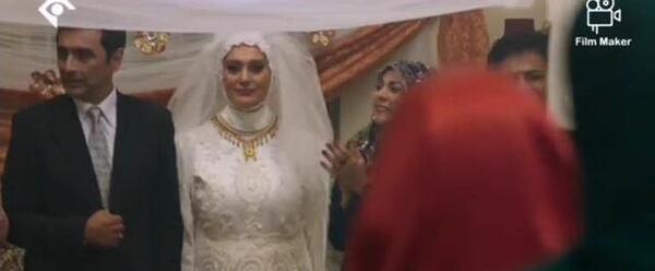 عکس عروسی طوبی و فخرالدین