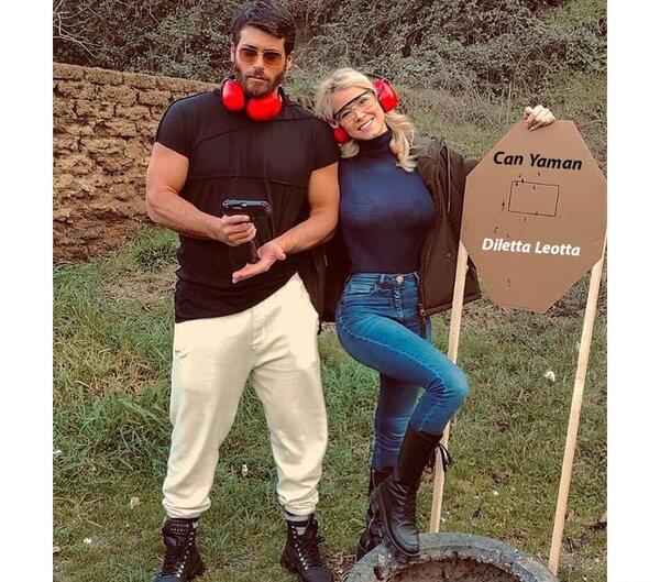 عکس جان یامان با همسر واقعیش