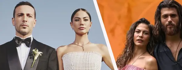 عکس دمت آکالین و همسرش