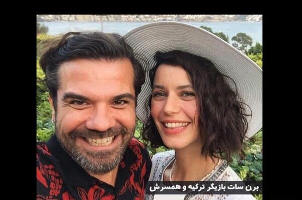 عکس های برن سات و همسرش