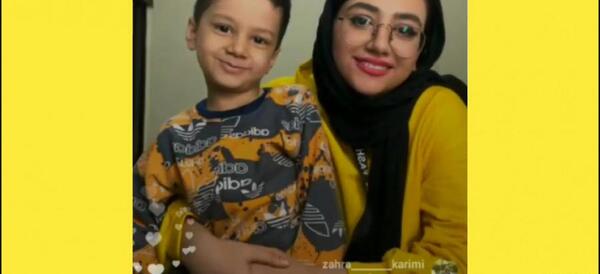 عکس تصادف پسر سرنا امینی
