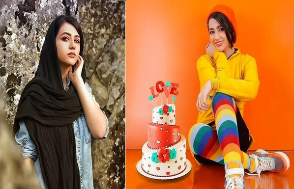 عکس سرنا امینی و همسرش
