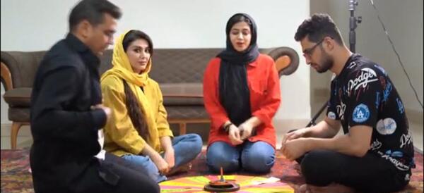 عکس سرنا امینی و شوهرش