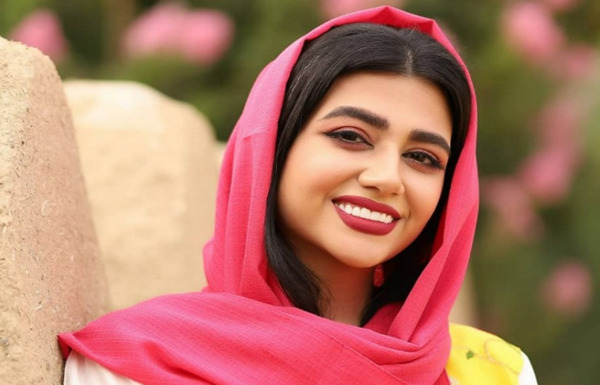 عکس سرنا امینی با شوهرش