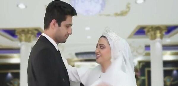 عکس سرنا امینی با شوهرش