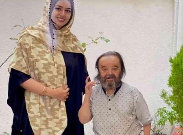 عکس سرنا امینی با شوهرش
