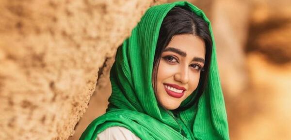 عکس سرنا امینی و پسرش