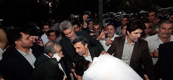عکس خانه احمدی نژاد در نارمک