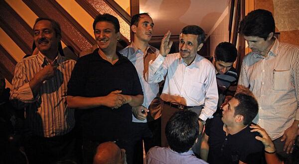 عکس خانه احمدی نژاد در نارمک