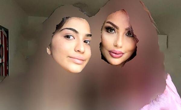 عکس دنیز دایی و مادرش