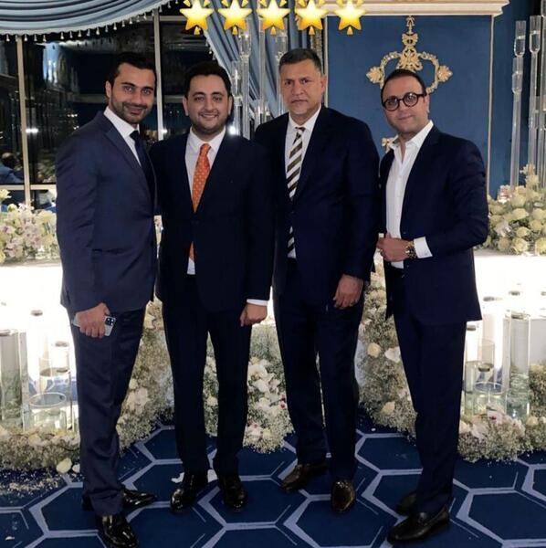 عکس دنیز دایی در کنار نامزدش