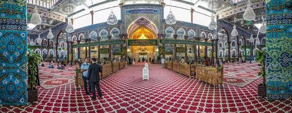 عکس خانه امام حسین در کربلا