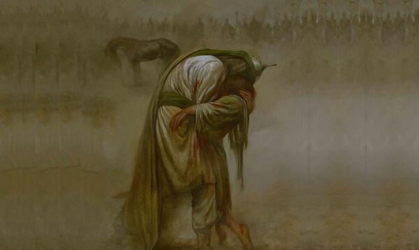 عکس خانه امام حسین در مدینه