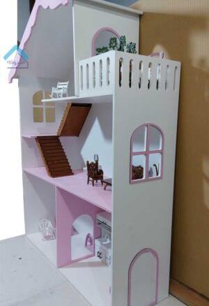 عکس خانه باربی چوبی