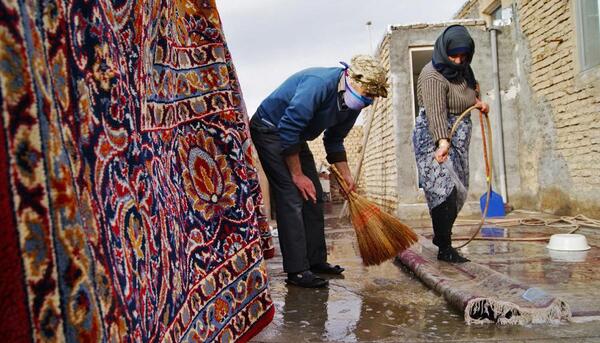 عکس خانه تکانی قدیمی