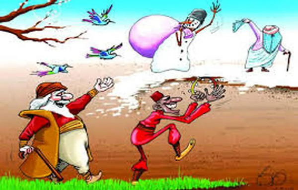 عکس خانه تکانی کارتونی