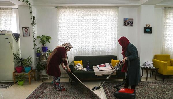 عکس خانه تکانی نوروز