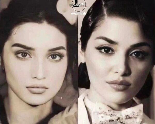 عکس هانده و مادربزرگش