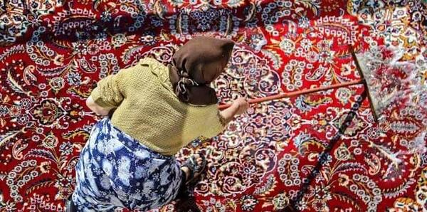 عکس از خانه تکانی عید نوروز