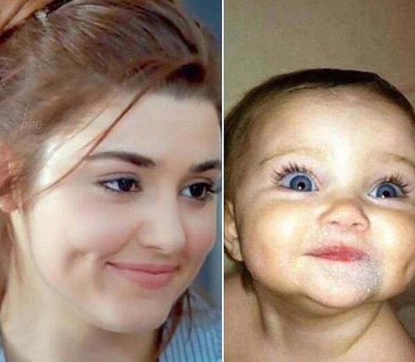 عکس های کودکی هانده ارچل