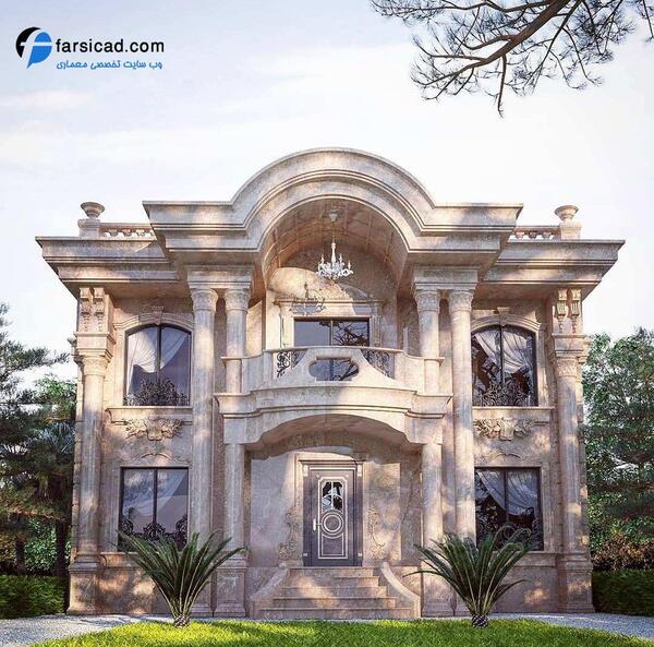 عکس خانه دو طبقه دوبلکس