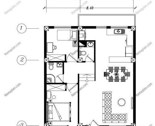 عکس خانه دو طبقه روستایی