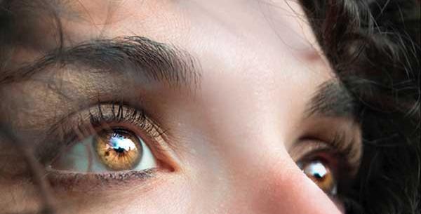 عکس چشم های آسیب دیده