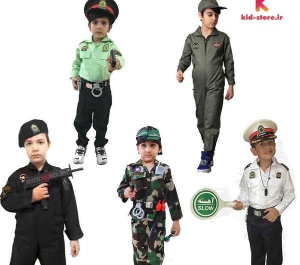 عکس لباس پلیسی دخترانه